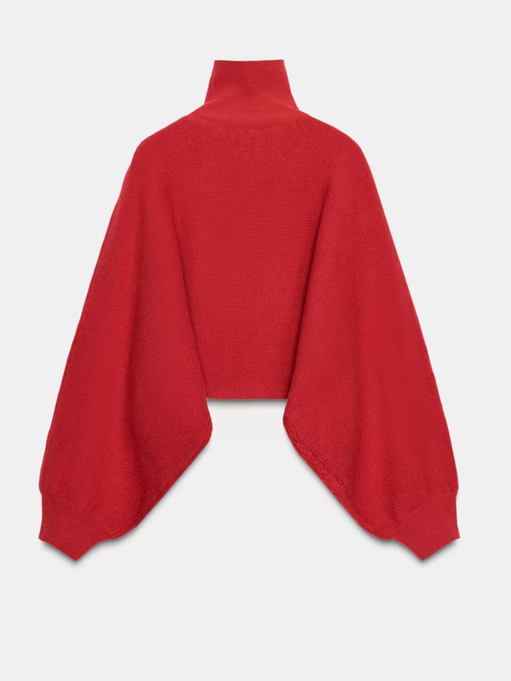 Zara wide sleeve knit jumper